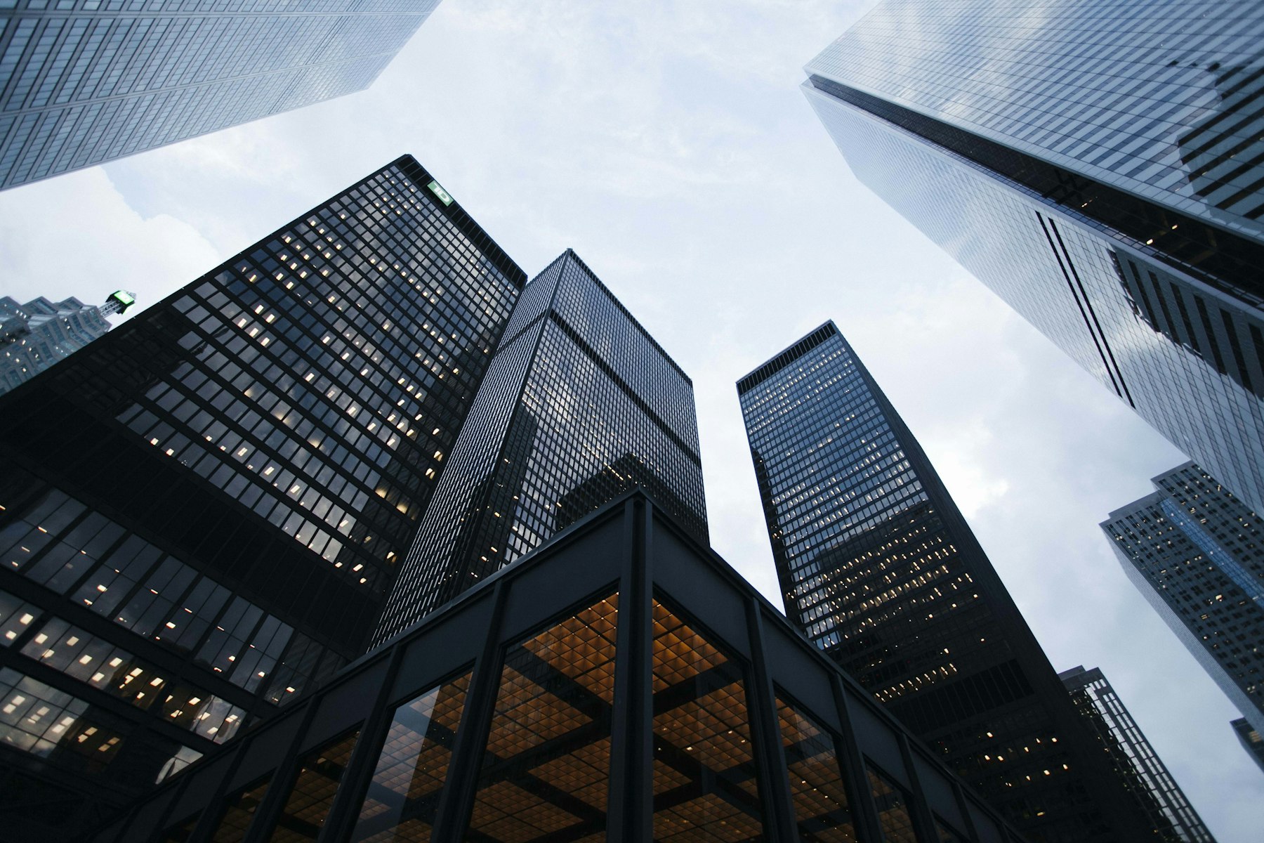 Glass commercial building, the public face of G-10 Plaza